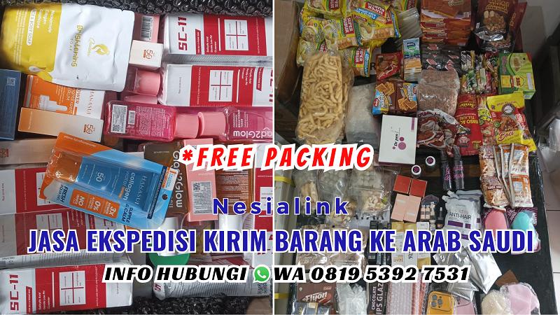 Jasa pengiriman ke Saudi Arabia di Jogja
