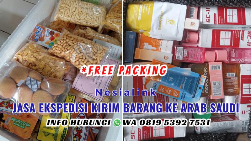 Jasa pengiriman ke Saudi Arabia di Cimahi